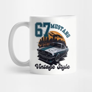 Vintage Style - 67 Mustang Mug